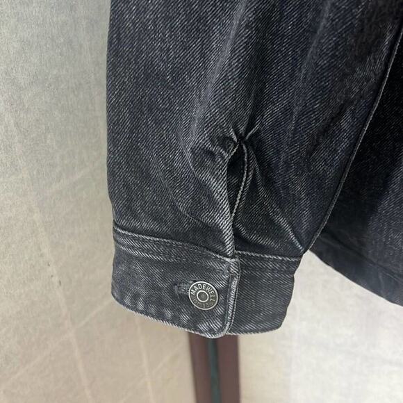 MADEWELL DEMIN SHIRT JACKET IN ASHWOOD SIZE S - Picture 5 of 10